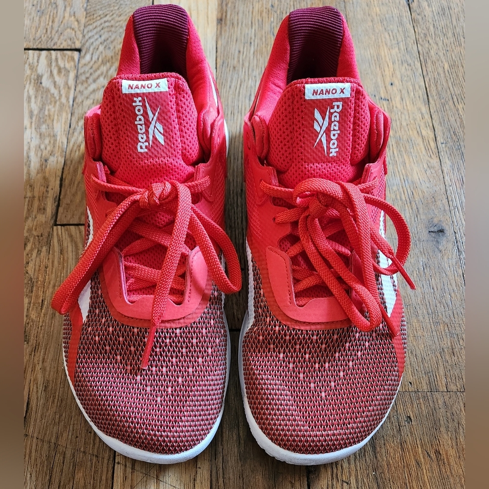 Reebok Women's Nano X Red Sneakers